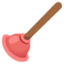 PLUNGER emoji in Google's design style - Unicode 1FAA0