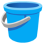 BUCKET emoji in Google's design style - Unicode 1FAA3