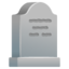 HEADSTONE emoji in Google's design style - Unicode 1FAA6