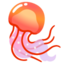 JELLYFISH emoji in Google's design style - Unicode 1FABC