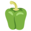 BELL PEPPER emoji in Google's design style - Unicode 1FAD1