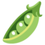 PEA POD emoji in Google's design style - Unicode 1FADB