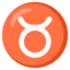 TAURUS emoji in Google's design style - Unicode 2649