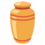 FUNERAL URN emoji in Google's design style - Unicode 26B1-FE0F