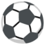 SOCCER BALL emoji in Google's design style - Unicode 26BD