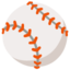 BASEBALL emoji in Google's design style - Unicode 26BE