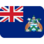 Ascension Island Flag emoji in Twitter's design style - Unicode 1F1E6-1F1E8