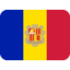 Andorra Flag emoji in Twitter's design style - Unicode 1F1E6-1F1E9