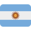 Argentina Flag emoji in Twitter's design style - Unicode 1F1E6-1F1F7