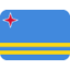 Aruba Flag emoji in Twitter's design style - Unicode 1F1E6-1F1FC