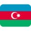 Azerbaijan Flag emoji in Twitter's design style - Unicode 1F1E6-1F1FF