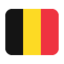 Belgium Flag emoji in Twitter's design style - Unicode 1F1E7-1F1EA