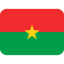 Burkina Faso Flag emoji in Twitter's design style - Unicode 1F1E7-1F1EB