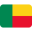 Benin Flag emoji in Twitter's design style - Unicode 1F1E7-1F1EF