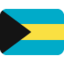 Bahamas Flag emoji in Twitter's design style - Unicode 1F1E7-1F1F8