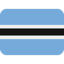 Botswana Flag emoji in Twitter's design style - Unicode 1F1E7-1F1FC