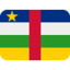 Central African Republic Flag emoji in Twitter's design style - Unicode 1F1E8-1F1EB