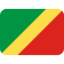 Congo - Brazzaville Flag emoji in Twitter's design style - Unicode 1F1E8-1F1EC