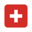 Switzerland Flag emoji in Twitter's design style - Unicode 1F1E8-1F1ED