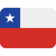 Chile Flag emoji in Twitter's design style - Unicode 1F1E8-1F1F1