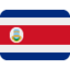 Costa Rica Flag emoji in Twitter's design style - Unicode 1F1E8-1F1F7