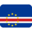 Cape Verde Flag emoji in Twitter's design style - Unicode 1F1E8-1F1FB