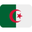 Algeria Flag emoji in Twitter's design style - Unicode 1F1E9-1F1FF