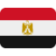 Egypt Flag emoji in Twitter's design style - Unicode 1F1EA-1F1EC