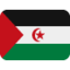 Western Sahara Flag emoji in Twitter's design style - Unicode 1F1EA-1F1ED