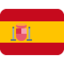 Spain Flag emoji in Twitter's design style - Unicode 1F1EA-1F1F8