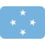 Micronesia Flag emoji in Twitter's design style - Unicode 1F1EB-1F1F2