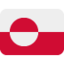 Greenland Flag emoji in Twitter's design style - Unicode 1F1EC-1F1F1