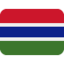 Gambia Flag emoji in Twitter's design style - Unicode 1F1EC-1F1F2