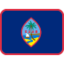 Guam Flag emoji in Twitter's design style - Unicode 1F1EC-1F1FA