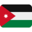 Jordan Flag emoji in Twitter's design style - Unicode 1F1EF-1F1F4