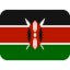 Kenya Flag emoji in Twitter's design style - Unicode 1F1F0-1F1EA