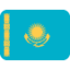 Kazakhstan Flag emoji in Twitter's design style - Unicode 1F1F0-1F1FF