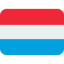 Luxembourg Flag emoji in Twitter's design style - Unicode 1F1F1-1F1FA