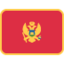 Montenegro Flag emoji in Twitter's design style - Unicode 1F1F2-1F1EA