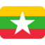 Myanmar (Burma) Flag emoji in Twitter's design style - Unicode 1F1F2-1F1F2