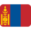 Mongolia Flag emoji in Twitter's design style - Unicode 1F1F2-1F1F3