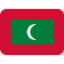 Maldives Flag emoji in Twitter's design style - Unicode 1F1F2-1F1FB