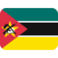 Mozambique Flag emoji in Twitter's design style - Unicode 1F1F2-1F1FF