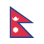 Nepal Flag emoji in Twitter's design style - Unicode 1F1F3-1F1F5