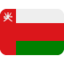 Oman Flag emoji in Twitter's design style - Unicode 1F1F4-1F1F2