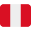 Peru Flag emoji in Twitter's design style - Unicode 1F1F5-1F1EA