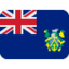 Pitcairn Islands Flag emoji in Twitter's design style - Unicode 1F1F5-1F1F3