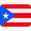 Puerto Rico Flag emoji in Twitter's design style - Unicode 1F1F5-1F1F7