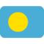 Palau Flag emoji in Twitter's design style - Unicode 1F1F5-1F1FC