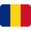 Romania Flag emoji in Twitter's design style - Unicode 1F1F7-1F1F4